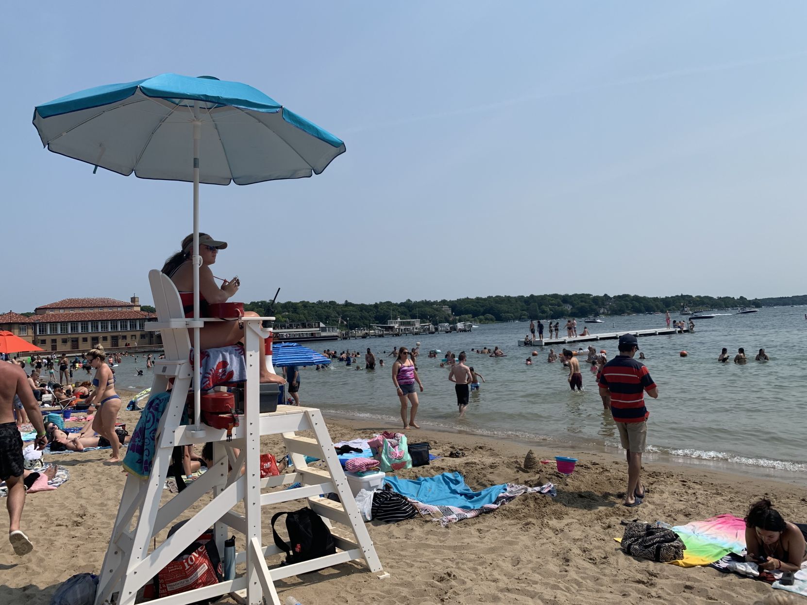 July 3, 2021 at Lake Geneva's Riviera Beach